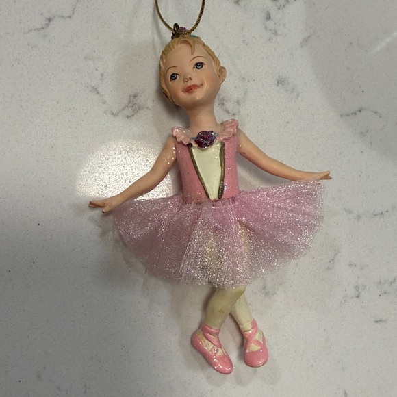 Ballet slippers and ballerina Christmas ornaments - Picture 5 of 6